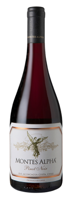 Вино Монтес Альфа Пино Нуар 2022 Красное Сухое 14% 0,75 л фото