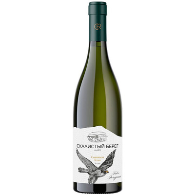 Вино Белое Сухое Skalistyj Bereg Sauvignon Blanc Kuban Anapa 2021 0,75 л фото