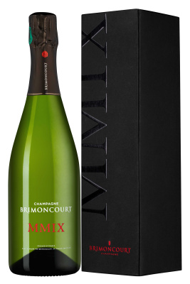 Вино игристое Белое Экстра Брют Brimoncourt Millesime Champagne in gift box 2009 0,75 л фото