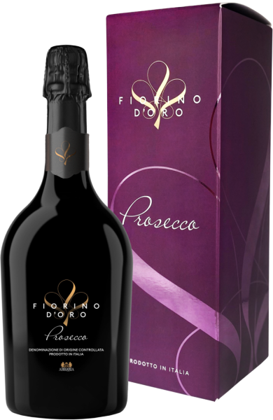 Вино игристое Fiorino d'Oro Prosecco Spumante in gift box 0,75 л фото