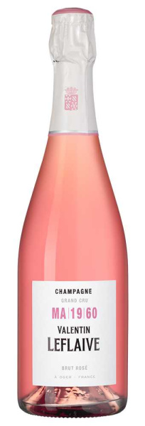Вино игристое Розовое Брют Valentin Leflaive Ma Grand Cru Rose Brut Champagne 2019 0,75 л фото