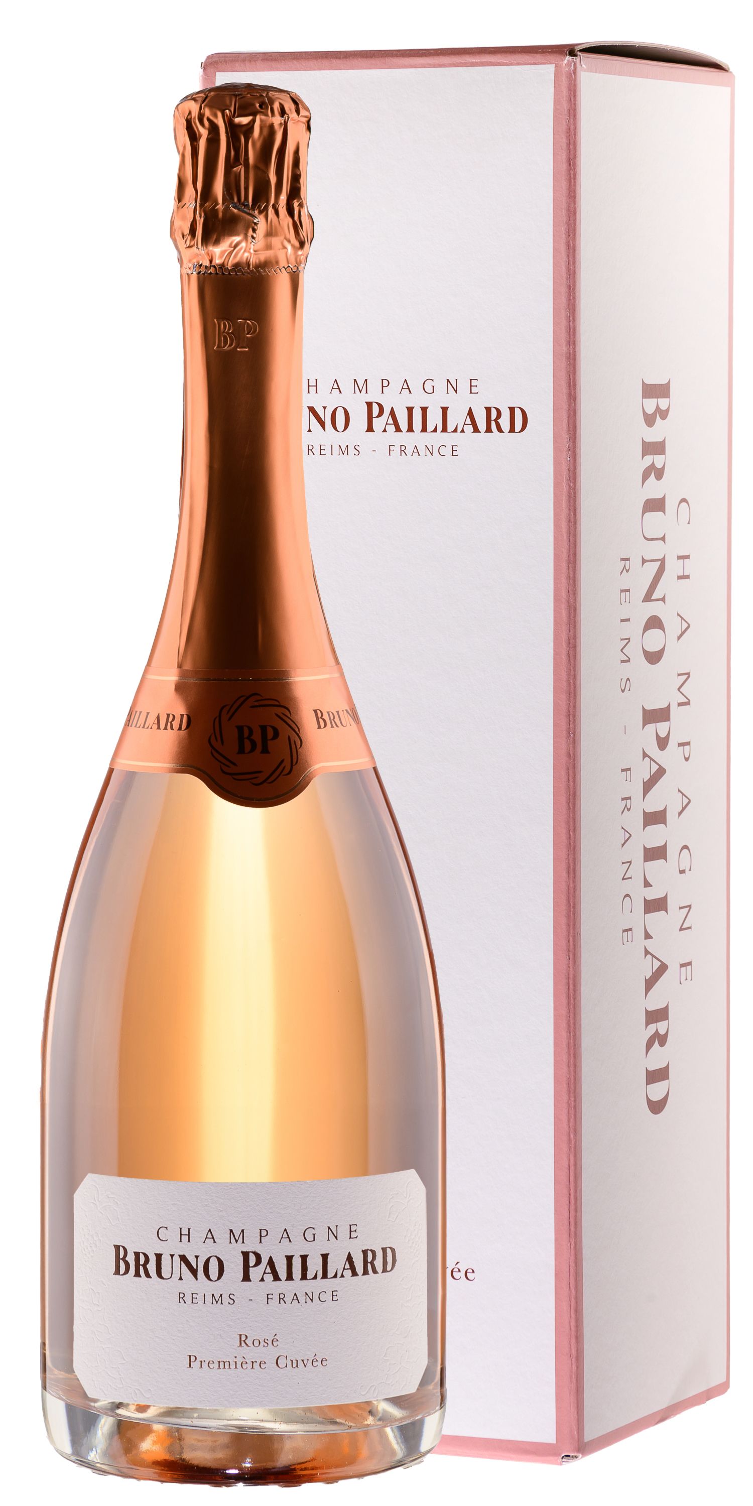 Шампанское Розовое Брют Bruno Paillard Rose Premiere Cuvee Extra Brut Champagne in gift box 2020 0,75 л фото
