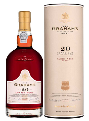 Портвейн Graham's 20 Year Old Tawny in tube 2007 0,75 л фото