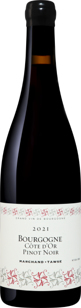 Вино Маршан-Тоуз Кот д'Ор Пино Нуар Бургонь 2021 красное сухое 13% 0,75 л фото