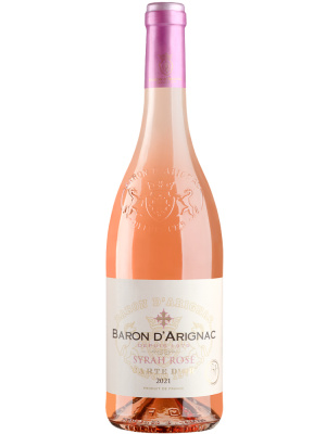 Вино Розовое Полусухое Baron D’Arignac Carte D’Or Syrah Rose 0,75 л фото
