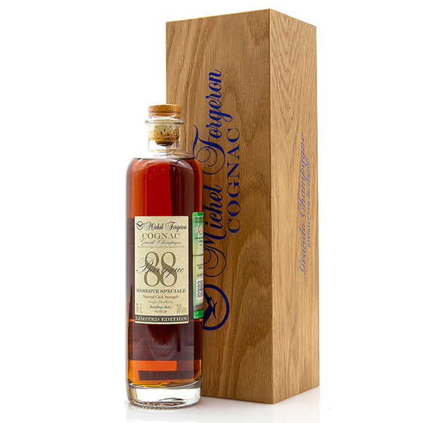 Коньяк Michel Forgeron Barrique 88 Grande Champagne in wooden box 1988 0,5 л фото