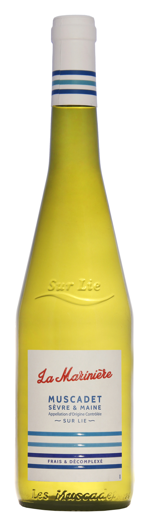 Вино Белое Сухое La Mariniere Muscadet Sevre Et Maine Sur Lie 2022 0,75 л фото