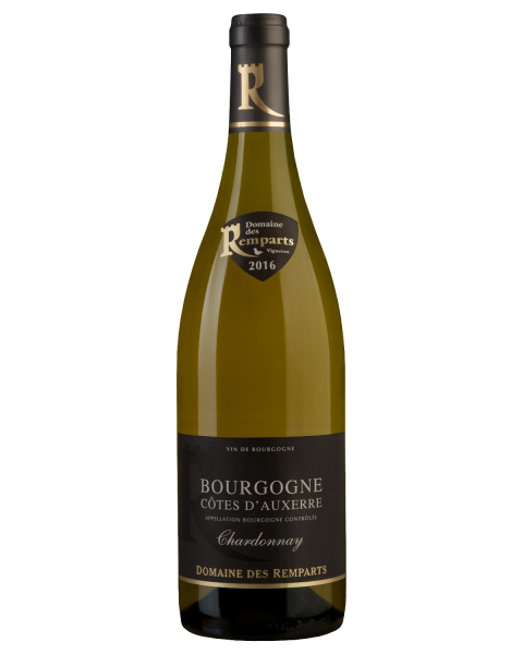 Вино Белое Сухое Domaine des Remparts Cotes d'Auxerre Chardonnay 2023 0,75 л фото