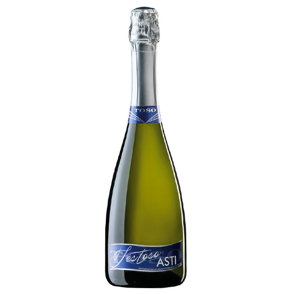 Вино игристое Белое Сладкое Toso FesToso Asti 2019 0,75 л фото