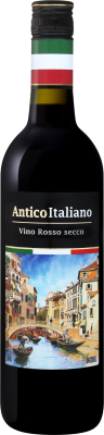 Вино Красное Сухое Antico Italiano Rosso Secco 0,7 л фото