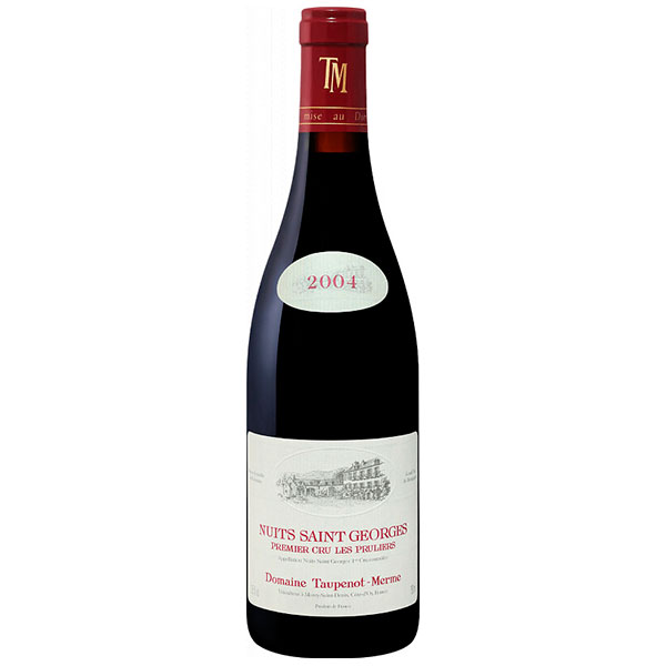 Вино Красное Сухое Domaine Taupenot-Merme Nuits Saint Georges Premier Cru Les Pruliers 2004 0,75 л фото