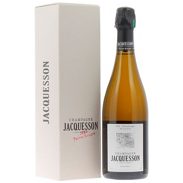 Шампанское Белое Экстра Брют Jacquesson Dizy Terres Rouges Extra Brut Champagne in gift box 2012 0,7 фото