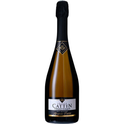 Вино игристое Белое Брют Joseph Cattin Grande Cuvee Cremant d'Alsace 0,75 л фото