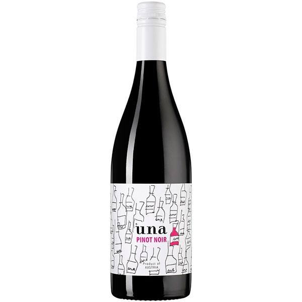 Вино Красное Полусухое Una Pinot Noir Burgenland 2020 0,75 л фото