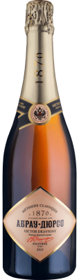 Вино игристое Abrau-Durso Victor Dravigny Rose 2022 0,75 л фото