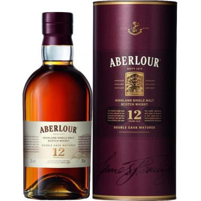 Виски Aberlour 12 Years Old Double Cask Matured Single Malt Speyside in tube 0,7 л фото