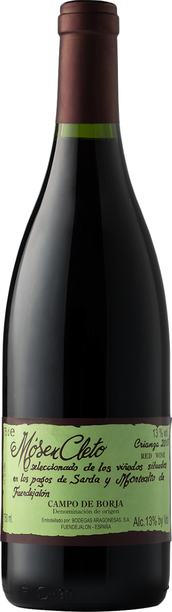 Вино Красное Сухое Bodegas Aragonesas Mosen Cleto Crianza 2021 0,75 л фото