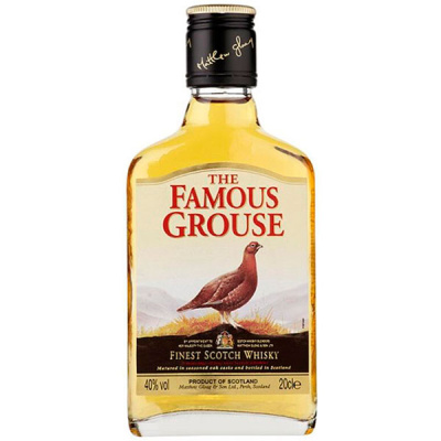 Виски The Famous Grouse 0,20 л фото