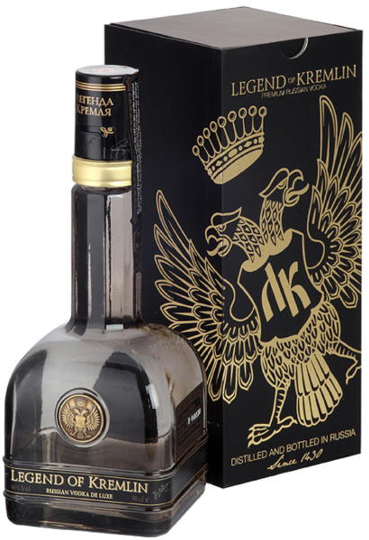 Водка Легенда Кремля в п/у 40% 0,5 л фото