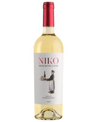 Вино Белое Сухое Niko Rkatsiteli 2020 0,75 л фото