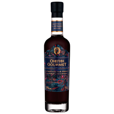 Настойка Onegin Gourmet Chokeberry Pine Nut Elderberry 0,05 л фото