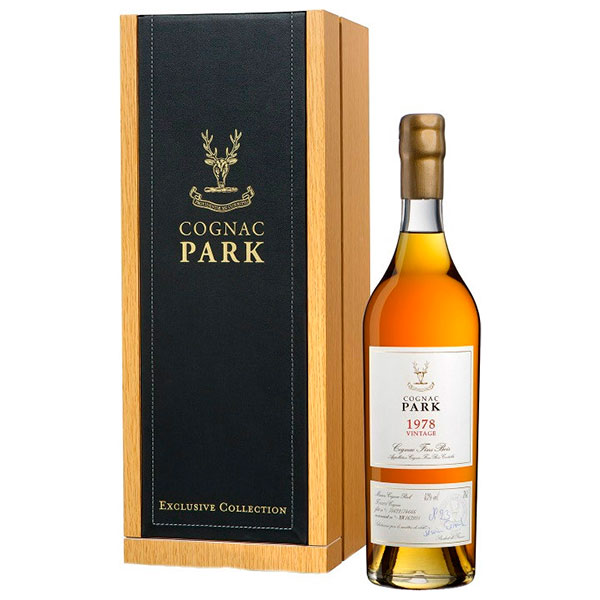 Коньяк Park Vintage Fins Bois in wooden box 1978 0,70 л фото