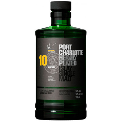 Виски Bruichladdich Port Charlotte 10 years old Single Malt Islay 0,70 л фото