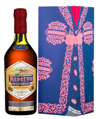 Текила Хосе Куэрво Ресерва де ла Фамилия Экстра Аньехо в п/у 38% 0,7 л фото