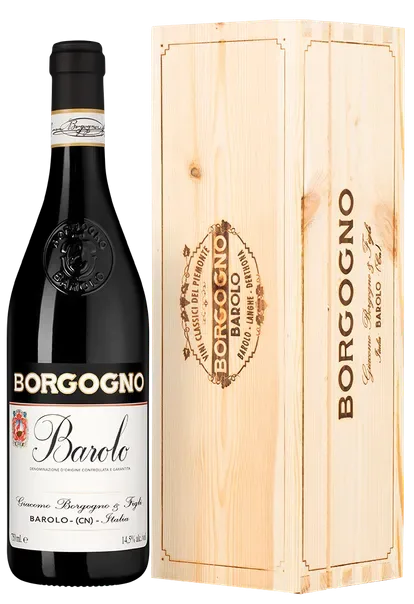 Вино Красное Сухое Borgogno Barolo 2022 0,75 л фото