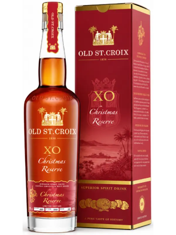Ром Old St. Croix XO Reserve Christmas Edition in gift box 0,7 л фото