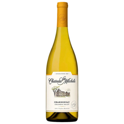 Вино Белое Сухое Chateau Ste Michelle Chardonnay Columbia Valley 2018 0,75 л фото