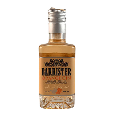 Джин Barrister Orange Gin 0,05 л фото