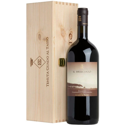 Вино Красное Сухое Tenuta Guado Al Tasso Il Bruciato Bolgheri 2022 1,5 л фото