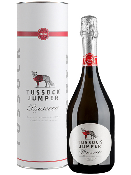 Вино игристое Белое Сухое Tussock Jumper Prosecco in tube 2023 0,75 л фото