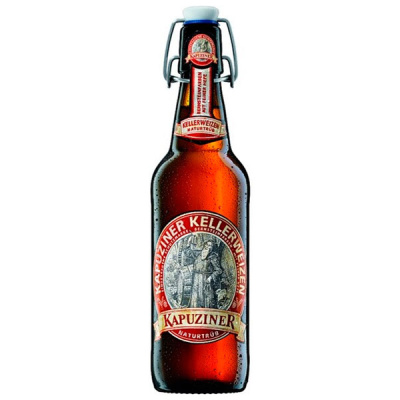 Пиво Тёмное Kapuziner Kellerweizen 0,5 л фото