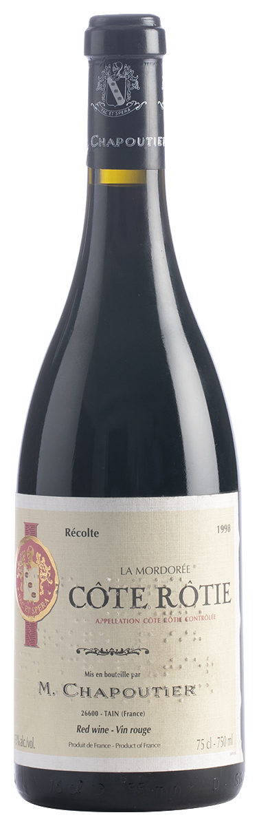 Вино Красное Сухое M. Chapoutier La Mordoree Cote Rotie 1998 0,75 л фото