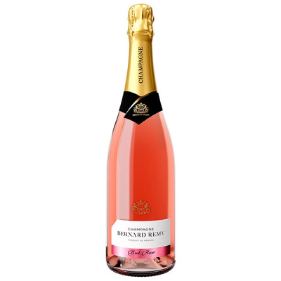 Шампанское Розовое Брют Bernard Remy Brut Rose Champagne in gift box 0,75 л фото