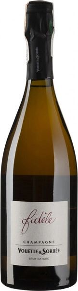 Вино игристое Vouette & Sorbee Fidele Brut Nature Champagne 0,75 л фото
