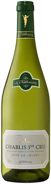 Вино Белое Сухое La Chablisienne Chablis 1-er Cru Cote de Lechet 2022 0,75 л фото