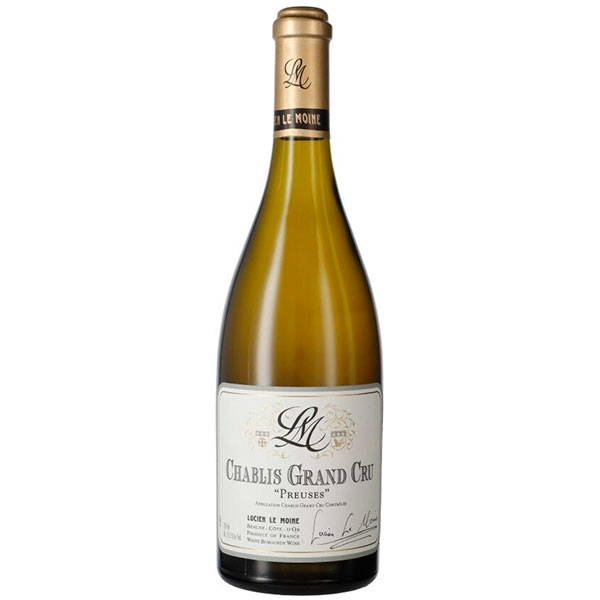 Вино Белое Сухое Lucien Le Moine Chablis Grand Cru Preuses 2018 0,75 л фото