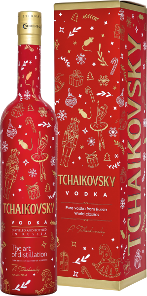 Водка Tchaikovsky Nutcracker in gift box 0,7 л фото