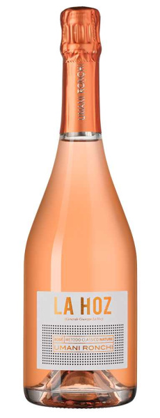 Вино игристое Розовое Экстра Брют Umani Ronchi La Hoz Rose 2017 0,75 л фото