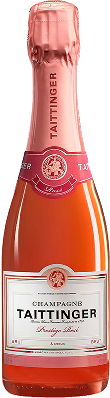 Шампанское Розовое Брют Taittinger Prestige Rose Brut Champagne 0,375 л фото