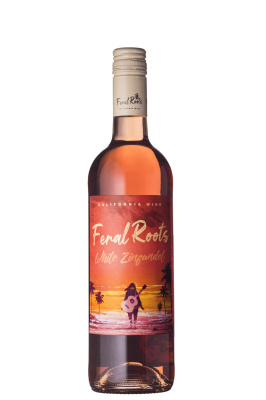 Вино Ферал Рутс Вайт Зинфандель 2022 розовое полусладкое 10,5% 0,75 л фото