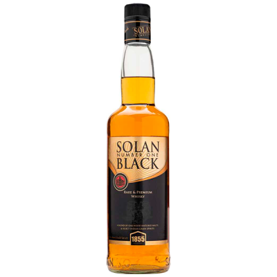 Виски Solan Number One Black 0,375 л фото