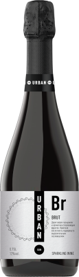Вино игристое Белое Urban Sun Brut 2024 0,75 л фото
