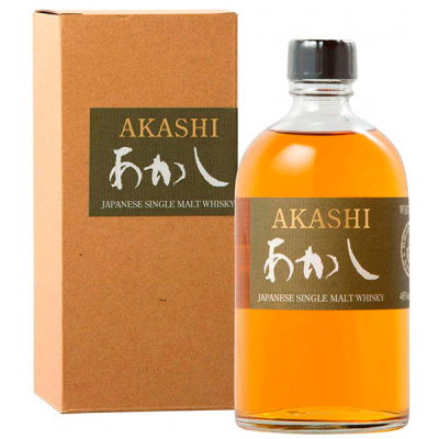 Виски Akashi Single Malt in gift box 0,5 л фото