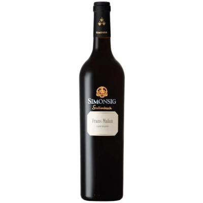 Вино Красное Сухое Simonsig Frans Malan Stellenbosch 2021 0,75 л фото