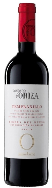 Вино Красное Сухое Condado de Oriza Tempranillo Ribera del Duero 2021 0,75 л фото