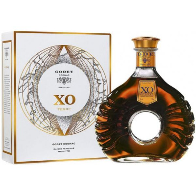 Коньяк Godet Terre XO in gift box 0,70 л фото